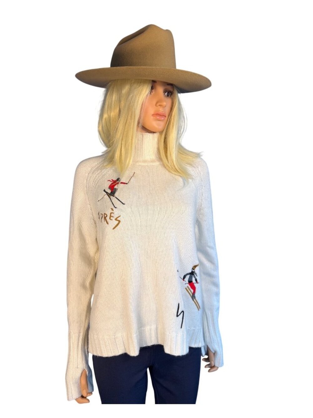 Gigi Pip Ezra Western Hat Cattleman Cowgirl 55cm XS MSRP$136 Worn Once - Picture 6 of 17